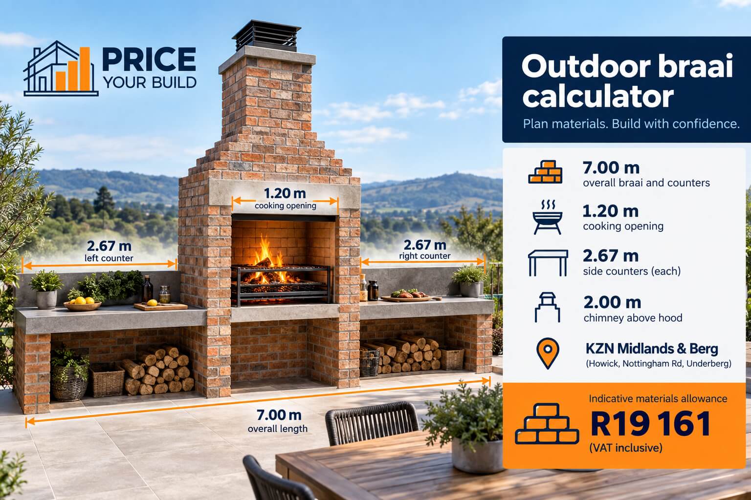 Outdoor Braai Calculator