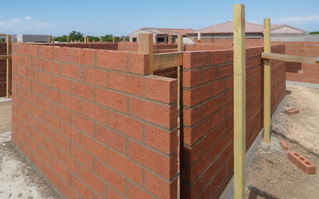 Double Brick Cavity Wall (2 x 110mm Clay Brick)— Illustrative diagram