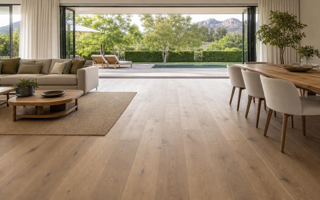 Engineered Hardwood— Illustrative diagram