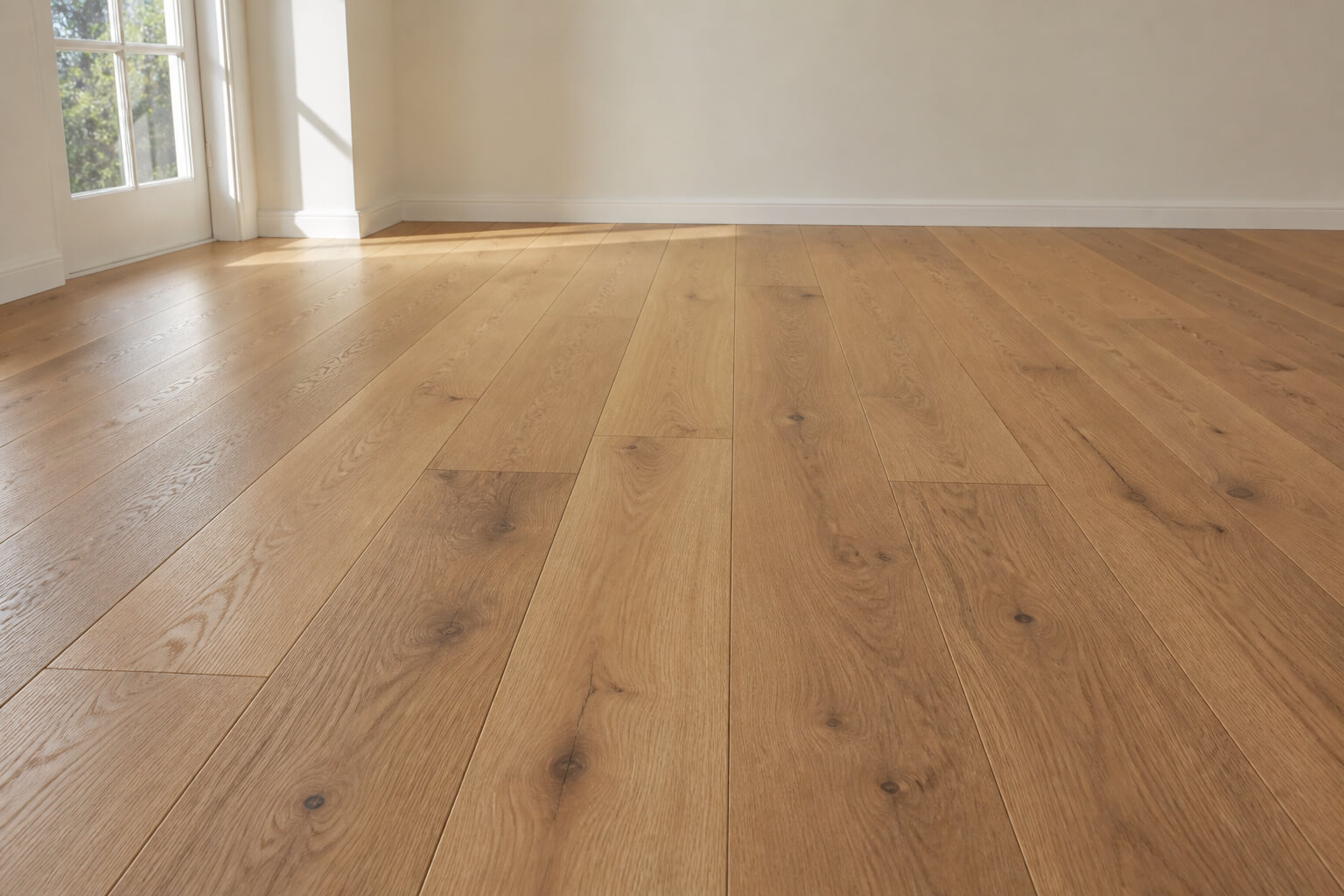 Engineered Timber — Glue-Down— Illustrative diagram
