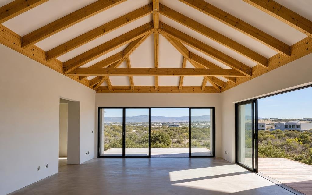 Exposed Structural Timber Framing— Illustrative diagram