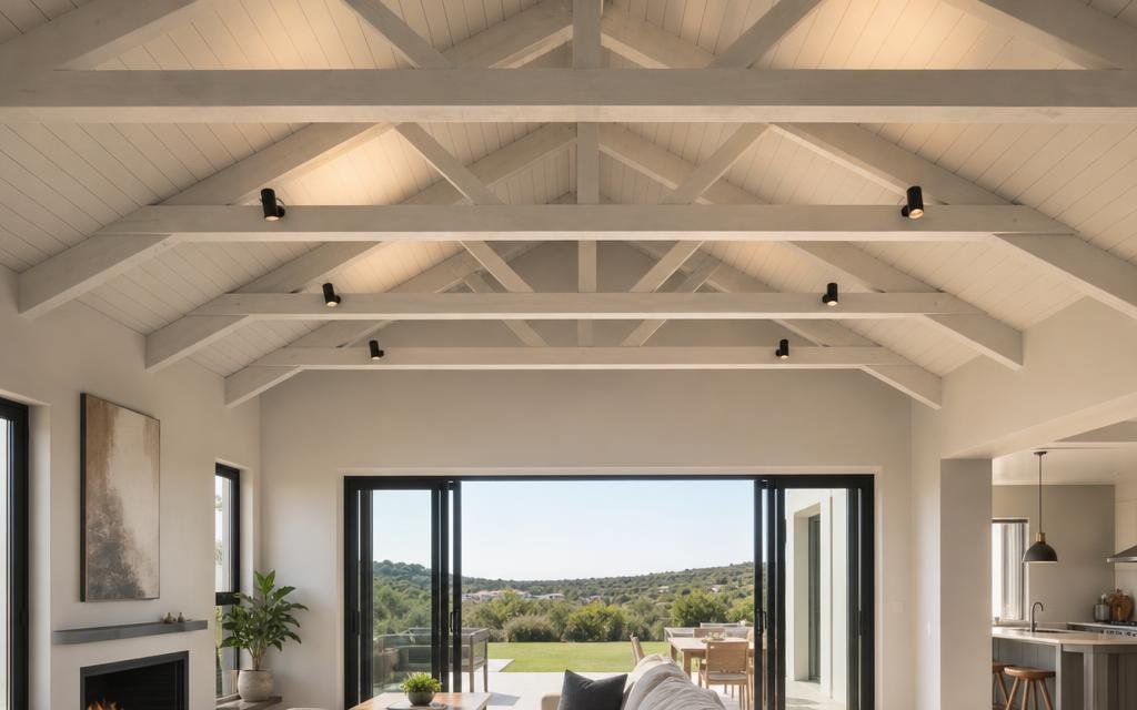 Exposed Trusses— Illustrative diagram