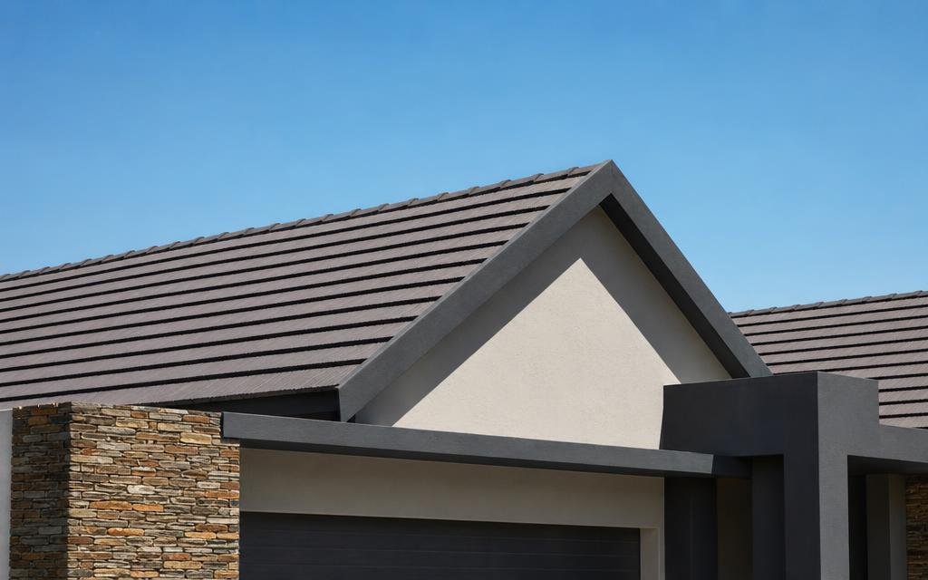 Flat concrete roof— Illustrative diagram