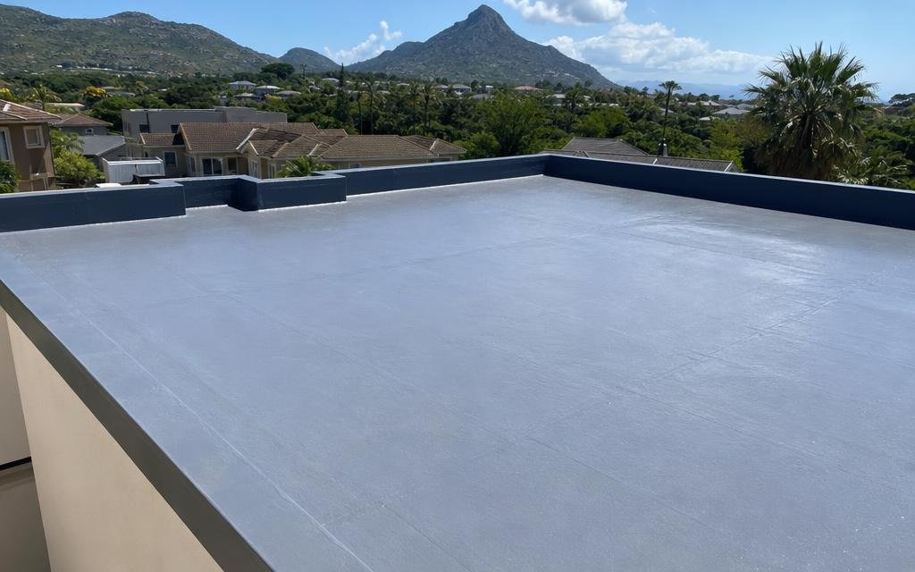 Flat Concrete Slab & Waterproofing— Illustrative diagram