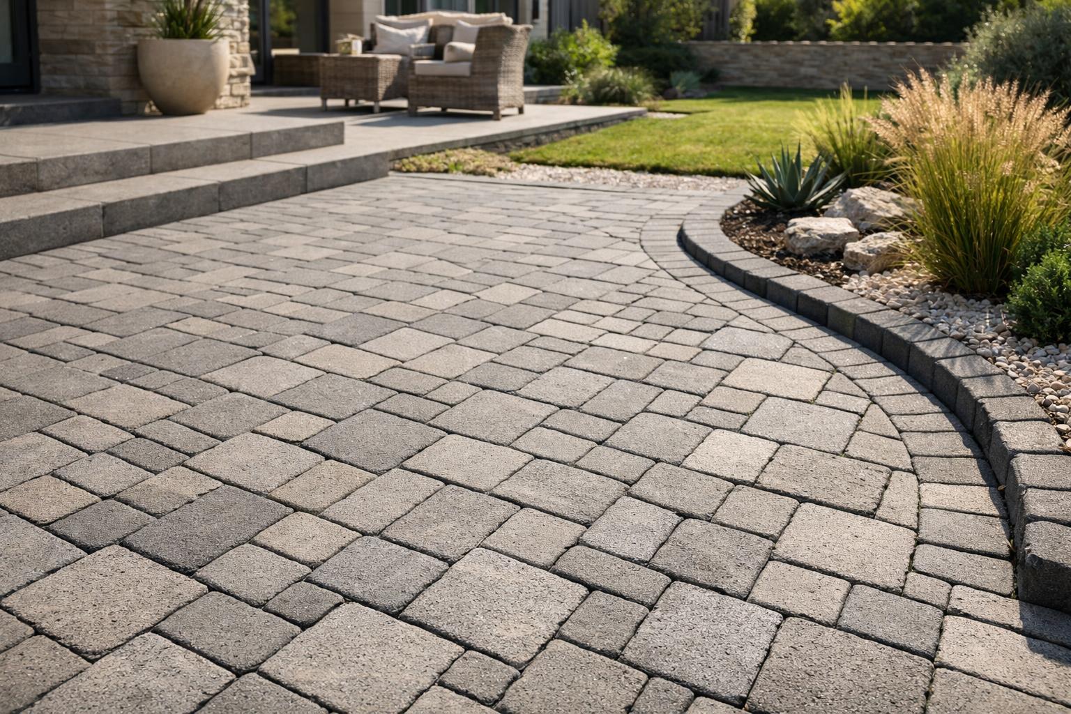 Interlocking Concrete Block Pavers— Illustrative diagram