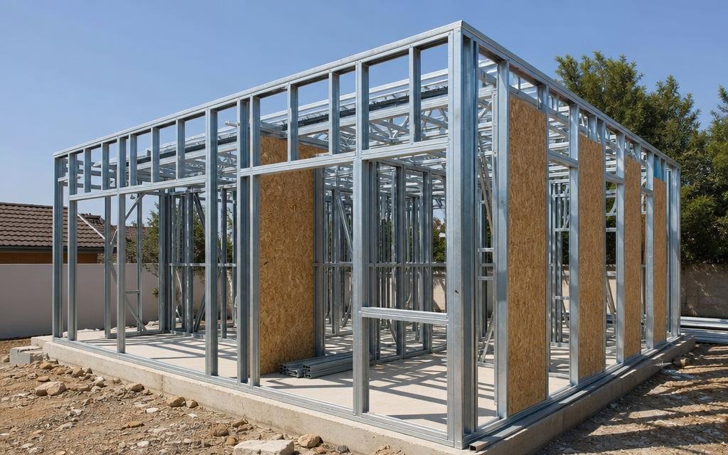 Light Steel Frame System— Illustrative diagram