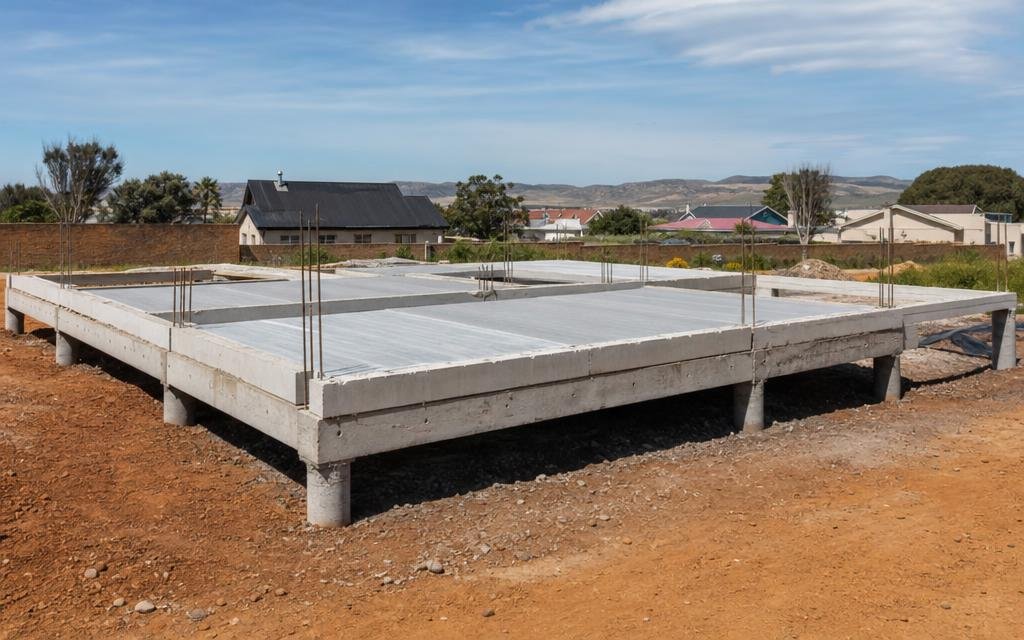 Piled / Suspended Foundation— Illustrative diagram