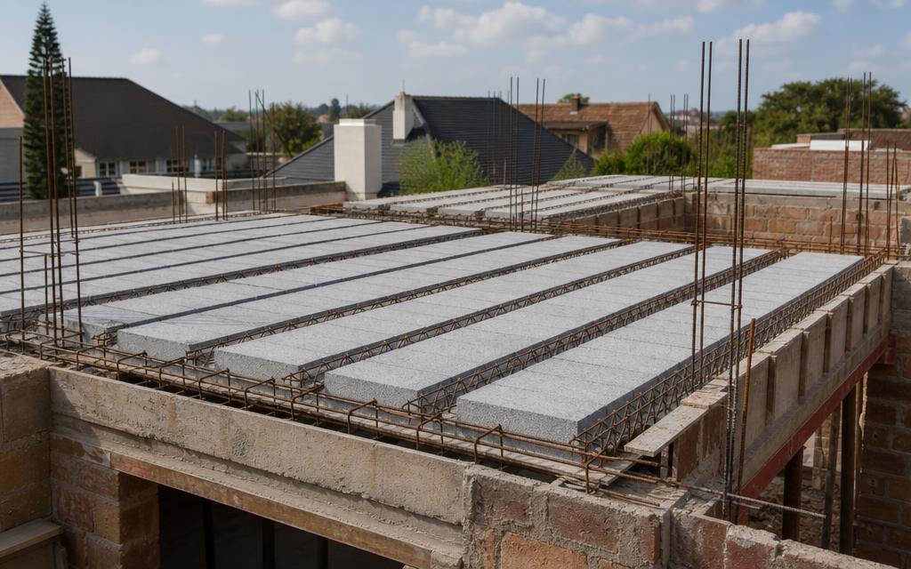 Precast Beam & Block System— Illustrative diagram