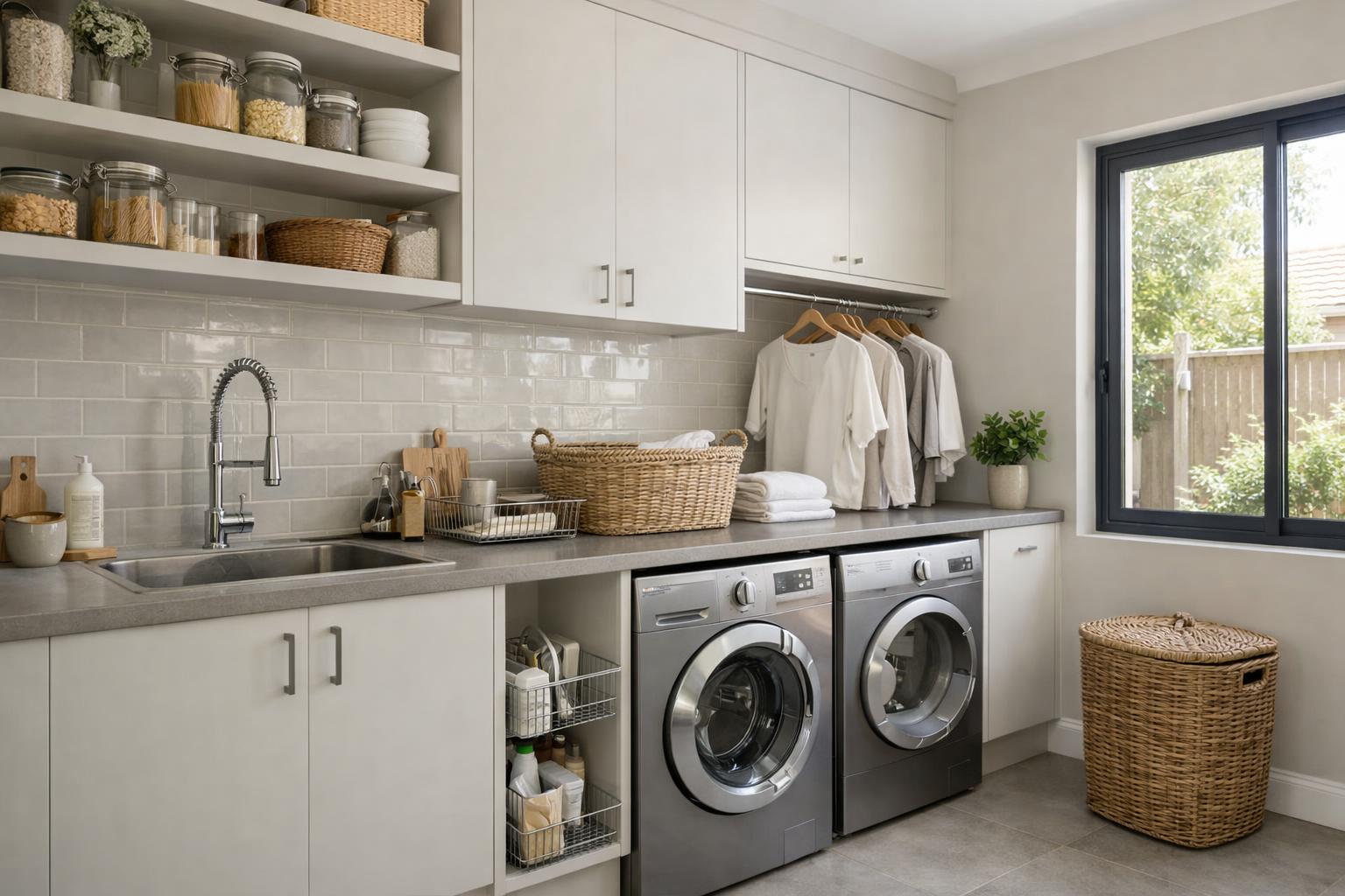 Scullery / Laundry— Illustrative diagram