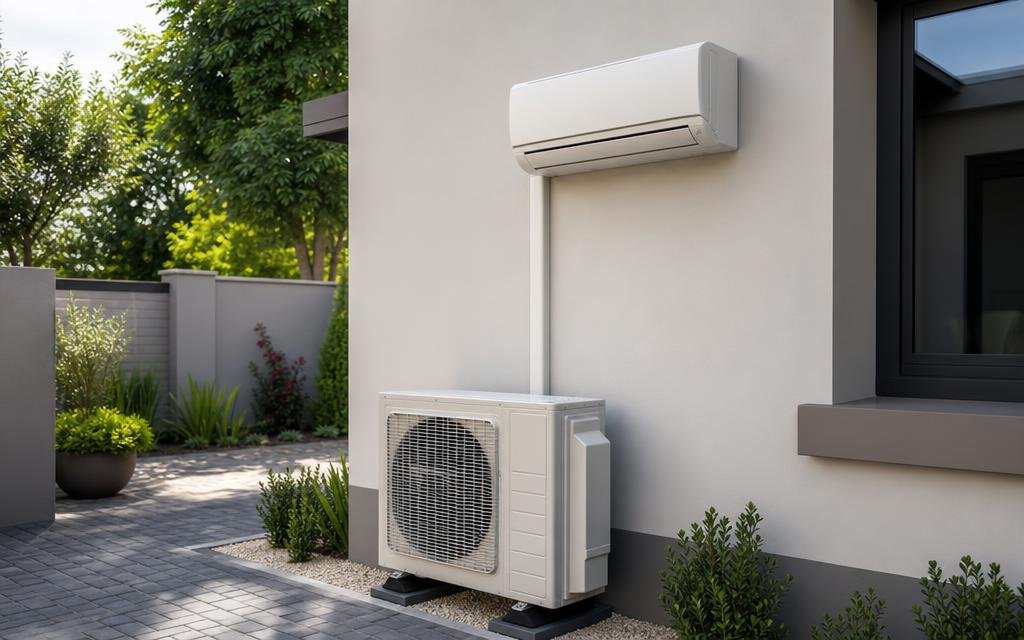Split-Unit Air-Conditioning— Illustrative diagram