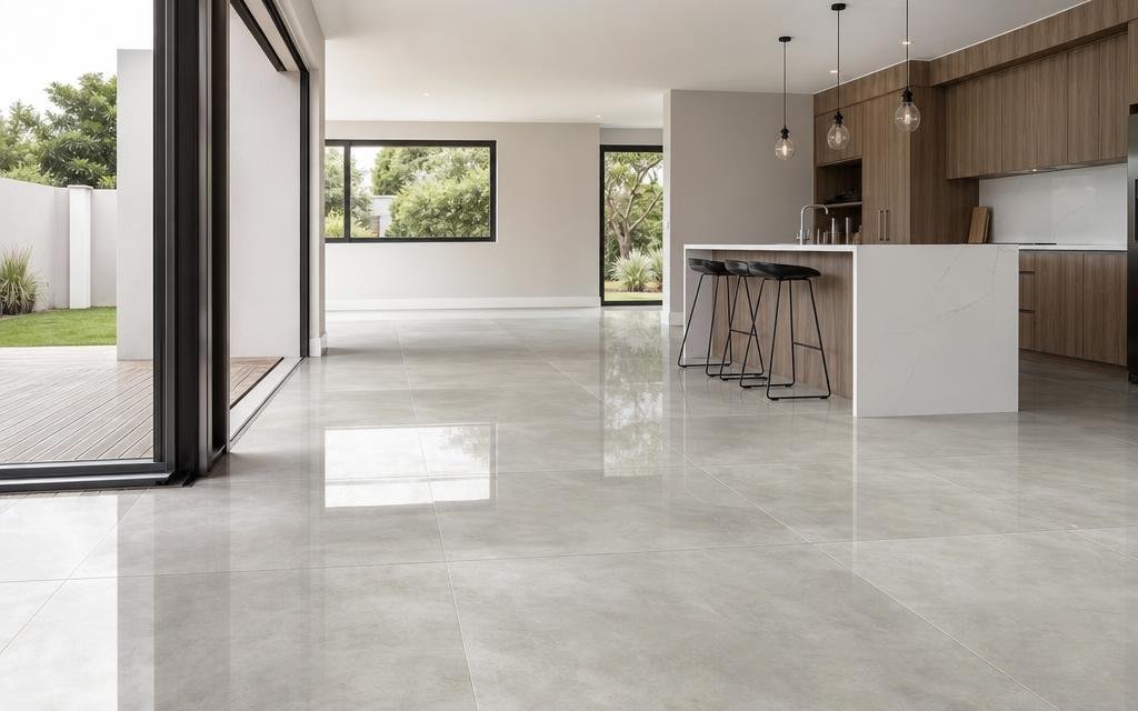 Standard Ceramic Tiling— Illustrative diagram