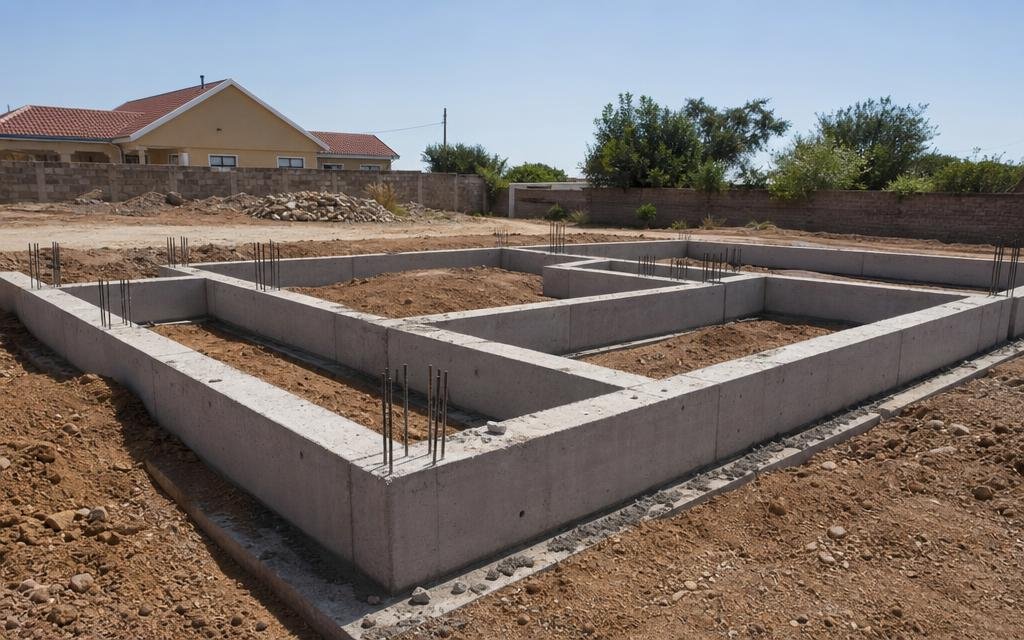 Standard Strip Footings— Illustrative diagram