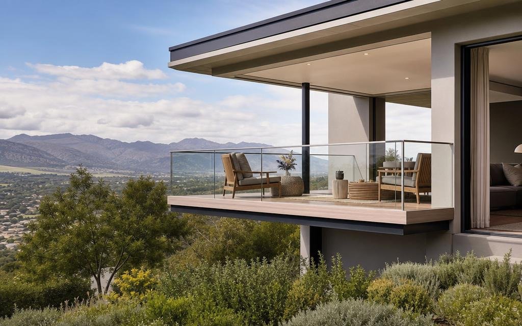 Suspended Balcony— Illustrative diagram