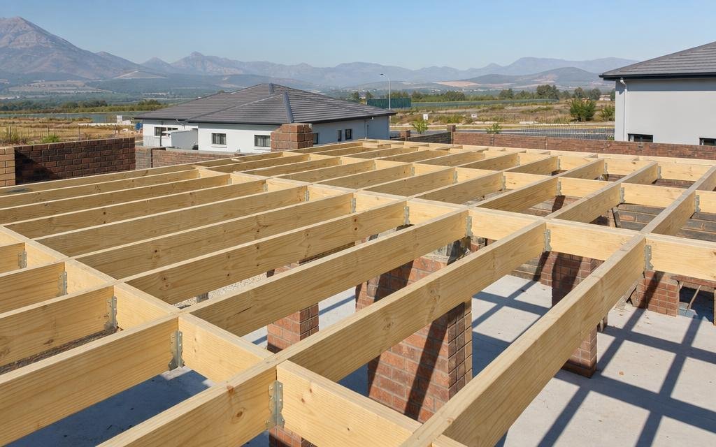 Suspended Timber Joist System— Illustrative diagram