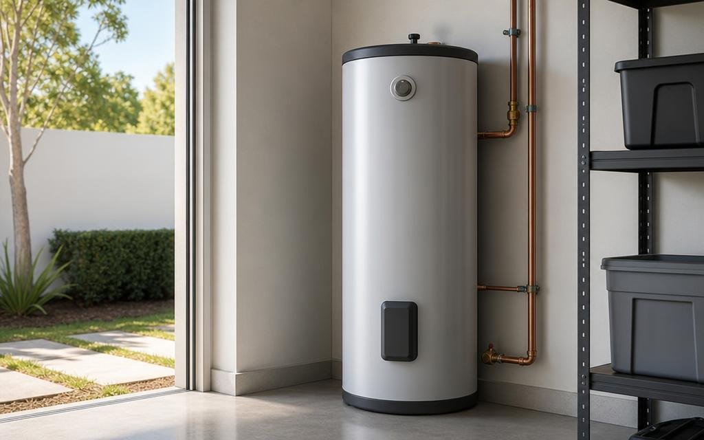 Thermostatic Electric Geyser— Illustrative diagram
