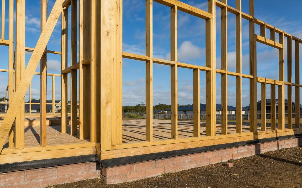 Timber Frame System— Illustrative diagram