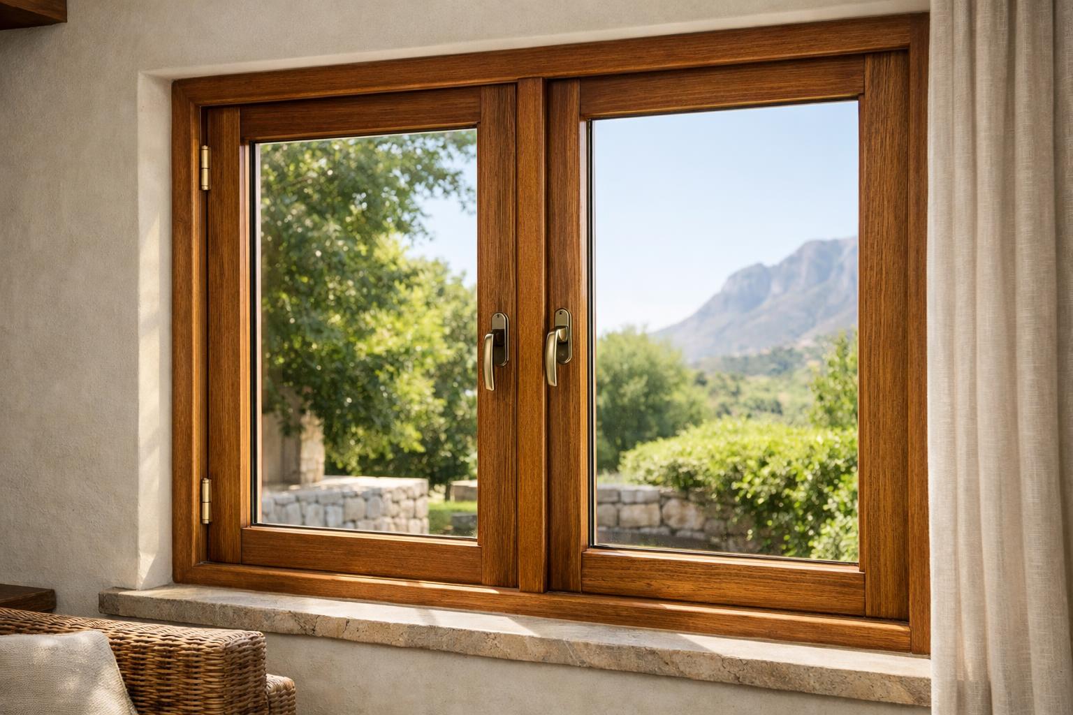 Timber Window Frame— Illustrative diagram