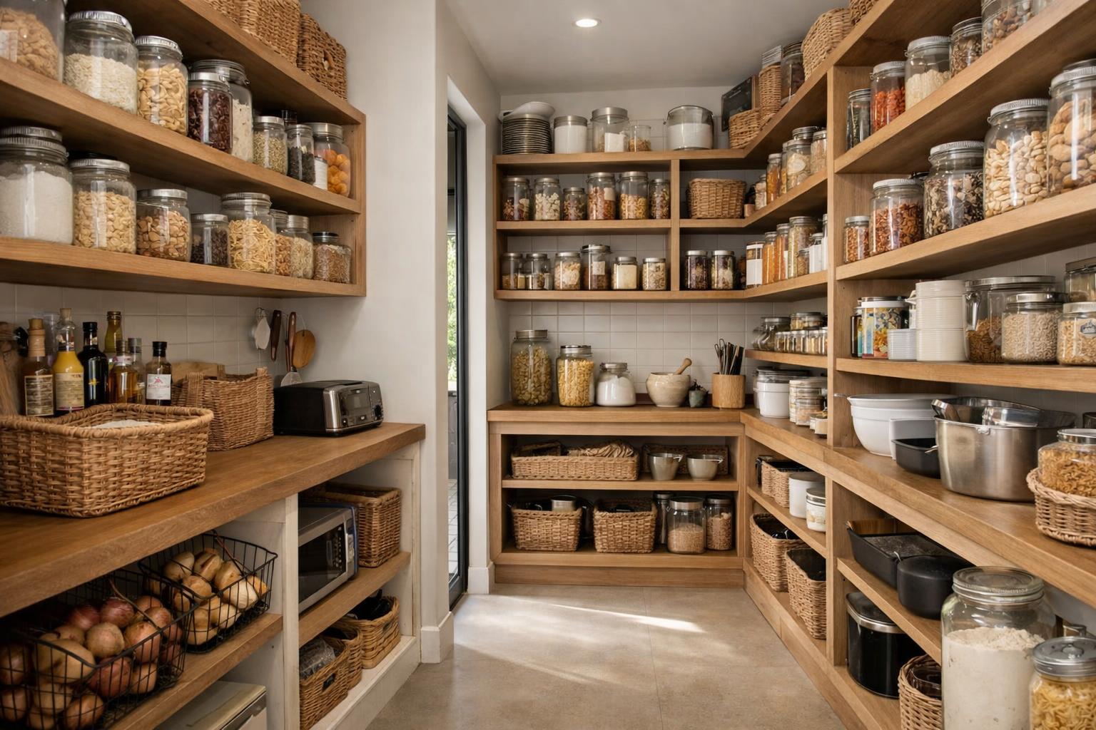 Walk-in Pantry— Illustrative diagram