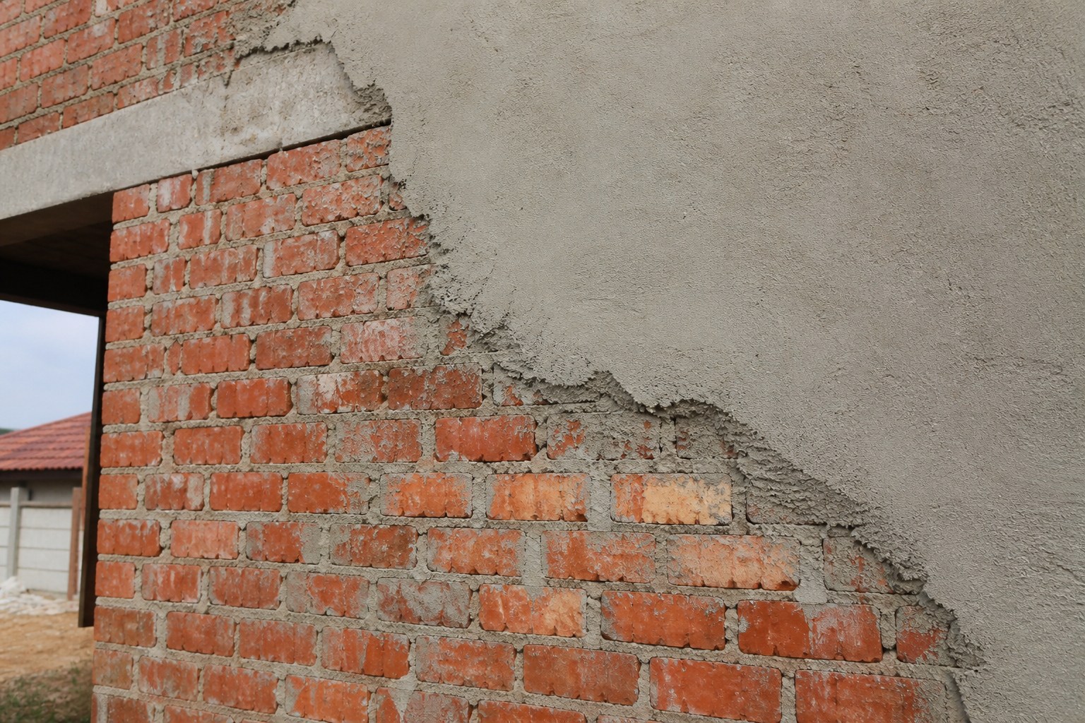 Clay Stock Brick (Plastered)— Illustrative diagram