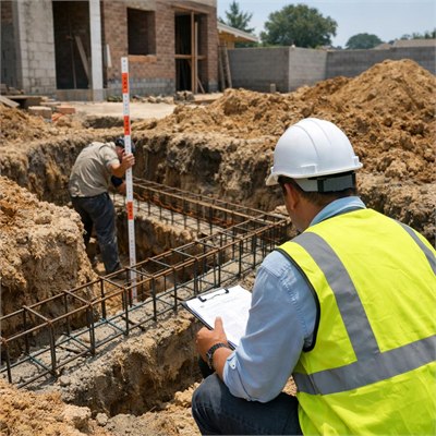 Structural engineer - substructure/founding depth inspection & sign-off (SANS 10400-B)