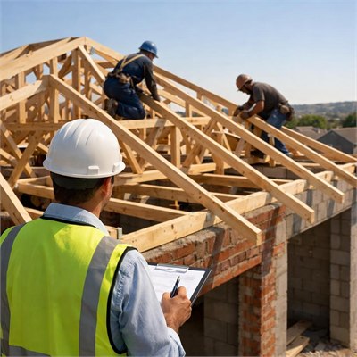 Structural engineer - roof truss fabrication & installation sign-off (SANS 10400-L)