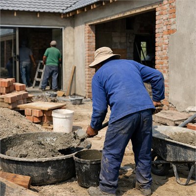 General building assistant / support labourer (per hour)
