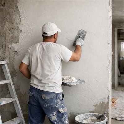 Standard plasterer artisan (interior wall finish)