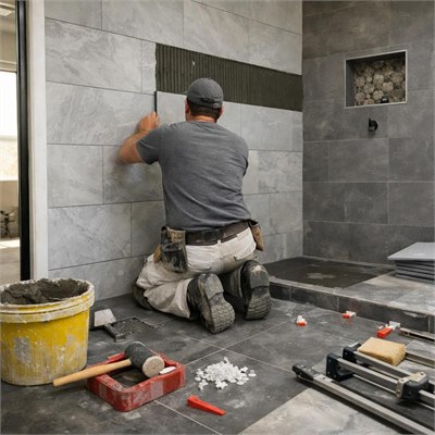 Skilled wall and floor tiler trade hours