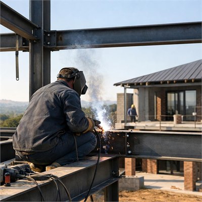 Qualified coded welder / structural steel fabricator