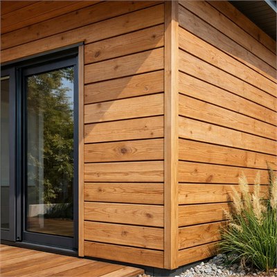 Siberian Larch Cladding Boards 22x140mm (per m)