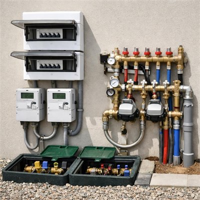 Dual Living Sub-DB, Meters & Manifold Split Kit