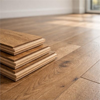 Engineered timber flooring planks (supply only)