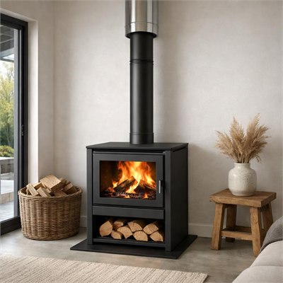 Jetmaster Compact Freestanding Unit & Flue Kit