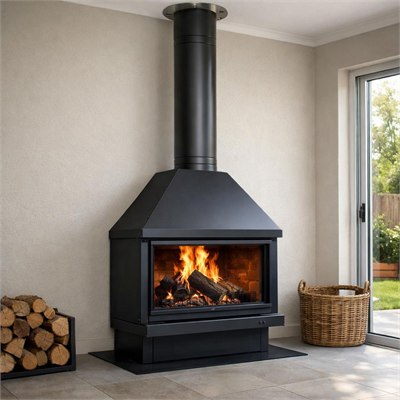 Jetmaster Large Freestanding Unit & Flue Kit