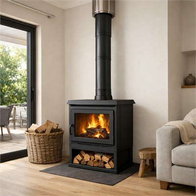 Jetmaster Medium Freestanding Unit & Flue Kit