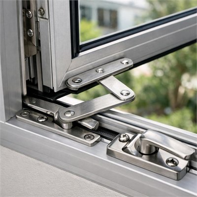 316 stainless-steel window operating hardware and fixing upgrade
