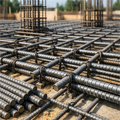 High-tensile steel reinforcing bars (Y10/Y12/Y16), priced per kg