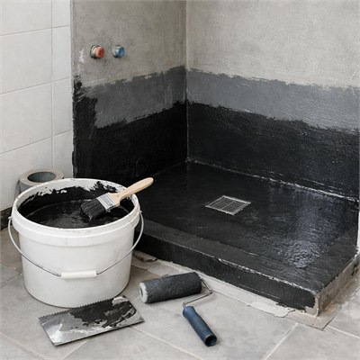 Internal wet-area liquid waterproofing membrane, 15kg tub (two-coat system)