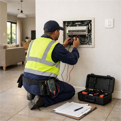 Electrical inspection, testing and Certificate of Compliance issue allowance
