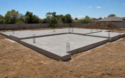 Reinforced Concrete Raft — Illustrative diagram