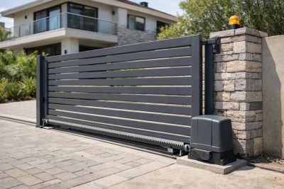 Automated Sliding Gate — Illustrative diagram